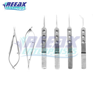 REEAX ENTERPRISES Instrumentos microquirúrgicos oftálmicos oculares de acero inoxidable reutilizables la base de herramientas quirúrgicas - Product Image 5