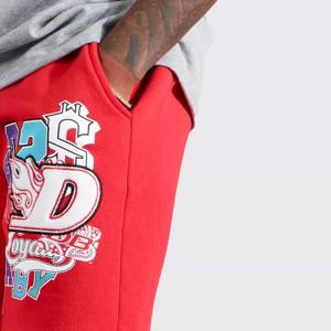 Customized Logo <b>Men's</b> Sweat <b>Shorts</b> Quick Dry 100% Cotton Breathable Solid Pattern Printed Casual Clothing Direct Supplier - Product Image 4