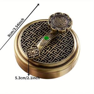 ที่ใส่ธูปโลหะพร้อมกล่องของขวัญเครื่องหอมอุปกรณ์เสริมแฟชั่นสไตล์ฟิวชั่นสไตล์จีนโบราณ - Product Image 4