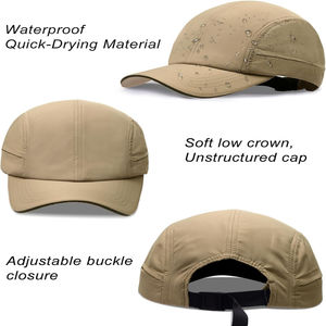 Casquettes de baseball sportives imperméables de haute qualité pour hommes, meilleur matériau, nouveau design, vente en gros - Product Image 4