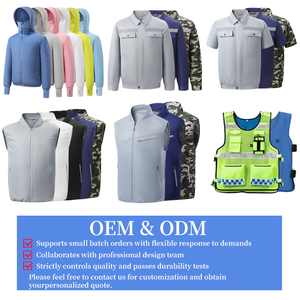 Wholesale Outdoor USB Powered <b>Cooling</b> Jacke with 2 Fans Sun-proof Air Conditioned Clothes for Summer Fishing Hiking - Product Image 6