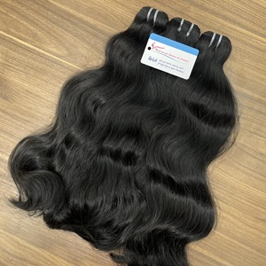 Hot selling 100% vietnamese human hair Raw Hair Weft Hair Vietnamese Human Hair No Shedding No <b>Tangles</b> - Product Image 2