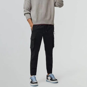 Algodón transpirable de alta calidad Gimnasio Jogging Pantalones en blanco Tela cómoda Jogger para hombres Joggers Pantalones - Product Image 1