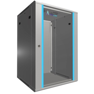 Gabinete Rack de Pared Extralink 18U 600x600 Gris - Product Image 1