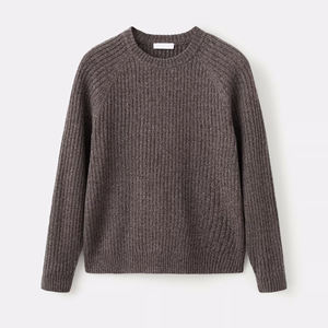 Suéter Cárdigan de Punto Jacquard de Manga Larga Casual de Otoño para Mujer de la Mejor Calidad con Logotipo Frontal - Product Image 1