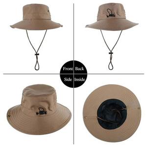 หมวกบักเก็ตผ้าฝ้ายระบายอากาศได้ดีหมวกทรงถัง100% ดีไซน์แบบปรับได้ฉลากส่วนตัวได้ - Product Image 5