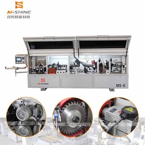 Bordatrice Automatica MS <span class=keywords><strong>S6</strong></span> con Funzione di Fresatura e Raschiatura, Macchine per la Produzione di Mobili, Bordatrice per Lavorazione del Legno - Product Image 1