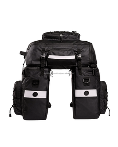 Sacoche de selle de vélo unisexe en polyester avec sangle réglable, accessoire de vélo pour les trajets quotidiens, sacoche de selle en polyester unisexe pour vélos - Product Image 2