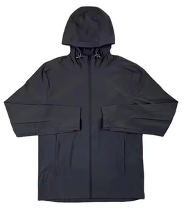 Chándal Deportivo Informal con Capucha, Transpirable, Cortavientos, para Correr, Gimnasio, Fitness, Hombre y Mujer, Ligero, Cintura Elástica, Cremallera Completa - Product Image 4