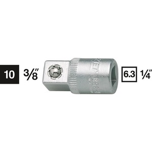 HAZET 858-1 Adaptador de Enchufe de 1/4 a 3/8, Longitud de 26.5 mm - Product Image 3