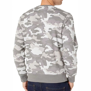 Sudadera de Hombre Estilo Vintage con Estampado de Camuflaje, Ropa Casual de Calle, Manga Larga, Cuello Redondo, Hip Hop, Ecológica, 100% - Product Image 3