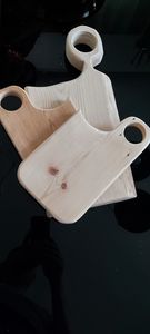 Tabla de Charcutería de Metal Pulido con Forma de Pez para Decoración del Hogar - Product Image 3