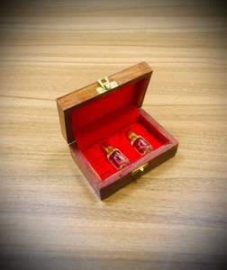 Boîte à attar en bois de sheesham boîte à attar indienne artisanale en bois pour cadeaux masculins et féminins - Product Image 6