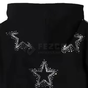 תוצרת <span class=keywords><strong>pakistan</strong></span> גברים מנהג בגדים rhinestone קפוצ 'ונים חורף אופנה חדש ללבוש קפוצ' ונים - Product Image 5