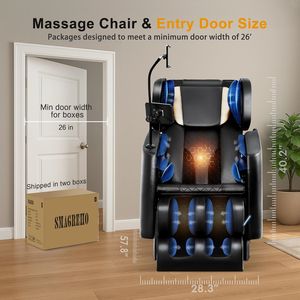 <b>Massage</b> <b>Chair</b> Zero Gravity <b>Massage</b> <b>Chair</b> Full Body and Recliner AI Voice Control Shiatsu <b>Massage</b> <b>Chairs</b> Auto Leg Rest Calf Foot - Product Image 2