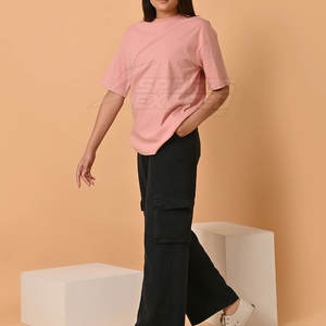 Camiseta de manga corta superventas, camiseta de gran tamaño, nuevo diseño, camiseta de gran tamaño, camiseta de moda de gran tamaño para adultos - Product Image 4