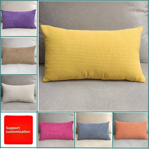Luxury <b>White</b> OEM Custom Luxury Square Washable Throw Pillow Comfortable <b>Cushion</b> for Living Room Bedroom Bedside - Product Image 5