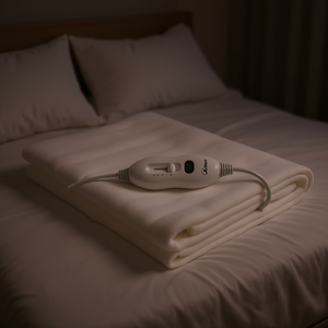 TERMOKIND Sottocoperta Singola in Poliestere Bianca AR4U80A <span class=keywords><strong>Coperta</strong></span> <span class=keywords><strong>Elettrica</strong></span> per <span class=keywords><strong>Ardes</strong></span> - Product Image 3