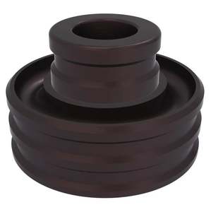 Portavelas votivo de bronce antiguo para mesa, para interiores y exteriores, para velas de té, decoración para el hogar, hotel, oficina, bodas y fiestas. - Product Image 2