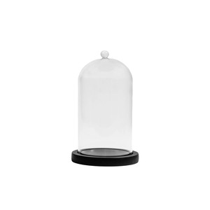 โคมแก้วใสทรงสูงขนาดใหญ่ งานแฮนด์เมด รุ่น VDM0508BB พร้อมฐาน-8.7 - Product Image 1