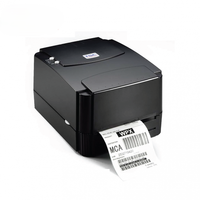 Printer Barcode Thermal Transfer TSC TTP244 Pro 2-inci Unit Layar Keyboard Stand-Alone Opsional Pemotong Rotary Motor Ganda USB