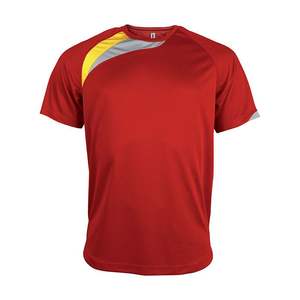 Diseño personalizado deportes hombres media manga deportes poliéster camiseta - Product Image 1