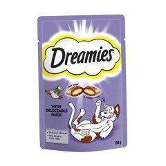 Cibo per gatti Dreamies anatra 60 Gr