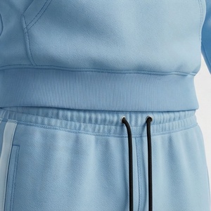 Conjunto Deportivo de Dos Piezas para Hombre, Sudadera con Capucha y Pantalones Jogger, 100% Algodón, Diseño Invernal, Estampado, Transpirable, Venta al Por Mayor - Product Image 5