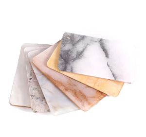 Bonita vajilla, tabla de cortar de mármol, platos de madera blancos personalizados, caja de regalo, bandeja de madera en forma de corazón con cuchillo - Product Image 6