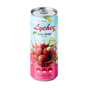 Jugo de Lichi 100% Natural y Saludable Hecho en Vietnam, 250 ml, OEM ODM, MÁS VENDIDO - Product Image 1