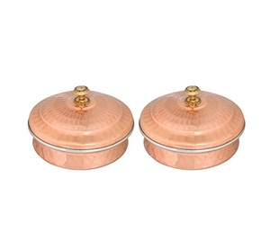 Bol de service en cuivre de haute qualité et personnalisation Bol en cuivre de haute qualité et fabrication en Inde - Product Image 4