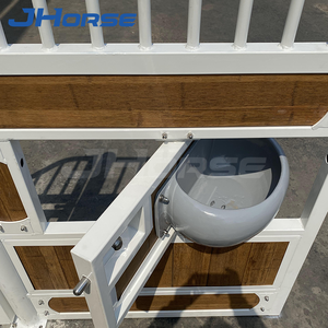 Çiftlik mobil ucuz taşınabilir Metal tasarım at kutusu satılık istikrarlı cepheler durak - Product Image 5