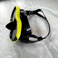 Masque de plongée en apnée, verre trempé transparent, pour adultes, natation, sports nautiques, plongée libre, équipement de plongée