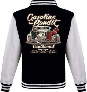 Chaqueta universitaria de estilo Letterman de alta calidad, nuevo diseño, cuerpo de lana de manga larga, ropa ligera para exteriores - Product Image 6