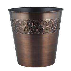 Pot de fleurs succulentes d'intérieur et d'extérieur, design créatif de haute qualité, décor moderne en métal, jardin antique, jardinière - Product Image 1