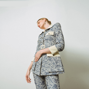 Cecilia แจ็คเก็ตตัวยาวกันรอยยับระบายอากาศได้ดีกระเป๋าโพลีเอสเตอร์แต่ละชิ้นแบบปกติผู้ผลิตจากประเทศเวียดนาม - Product Image 6