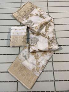 Indien traditionnel exclusif doux Khadi soie Saree fantaisie ethnique travail élégant mariée fête de mariage porter la plupart des ventes pour les femmes - Product Image 3