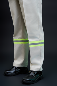 ชุดเซฟตี้แขนยาวมองเห็นได้ชัดเจนของผู้ชาย Fmf ชุดเครื่องแบบสะท้อนแสงสีเบจระบายอากาศได้ดี | โรงงานผลิตจากเวียดนาม - Product Image 6