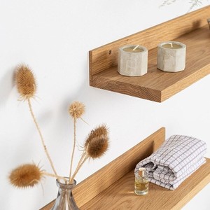 Étagère murale en bois à bas prix Étagères flottantes en bois modernes, étagère flottante murale pour la décoration de la maison fabriquée au Vietnam - Product Image 6