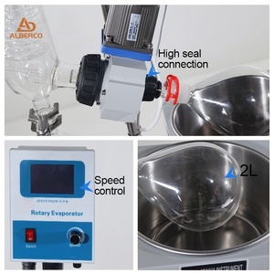 Evaporador Rotativo Elétrico 5L Automático Digital com Banho-Maria e Elevador para Recuperação de Solventes e Destilação a Vácuo em Laboratório - Product Image 5
