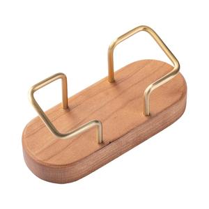 Dark Wooden <b>Card</b> Holder for Business Purposes With Customized Color and Sizes for Offices With the Sizes of 4x4x2 Inches - Product Image 6