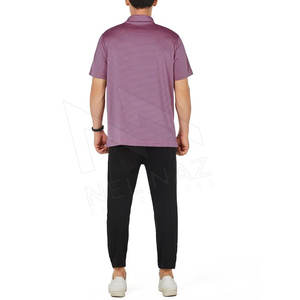 Polo de golf de poliéster 100% sublimado bordado personalizado de alta calidad del fabricante para hombres - Product Image 5