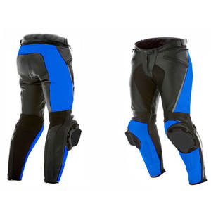Pantalon de moto tendance 2026 pour homme en cuir véritable coupe-vent grande taille, couleur et taille personnalisables, service OEM - Product Image 1