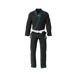 Alta calidad 100% algodón sublimado BJJ Gi zonas de malla transpirable y chaqueta duradera de 450gsm colocación de logotipo frontal de peso ligero - Product Image 2