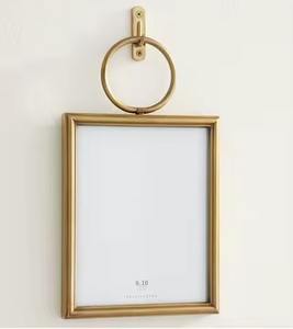 <b>Large</b> elegant metal glass photo <b>frame</b> with stylish royal finishing for long lasting durability and luxurious home decor - Product Image 2