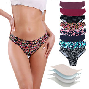 Braguitas de Algodón de Bambú para Mujer, OEM ODM, Tiro Medio, Tejido Ultra Suave y Transpirable, Bragas Casuales para Uso Diario, Gran Venta - Product Image 1