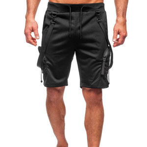Pantalones cortos de carga rectos de Color sólido con logotipo y diseño personalizados de la mejor calidad para hombres, pantalones cortos deportivos para hombres, servicio OEM al por mayor - Product Image 6