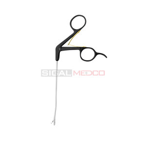 Artho Punch Coupe ovale 15 ° Arbre gauche Arthroscopie Manuel allemand Acier inoxydable 3.4mm Diamètre de l'arbre Instruments chirurgicaux - Product Image 5