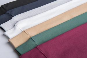 Heavy Weight Soft Thick Plain Cotton Fleece Custom Printed Hoodie For Men Oversized Vintage Hoodies & Sweatshirts 3D Hoodies - Product Image 5