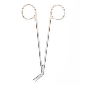 Ciseaux vasculaires chirurgicaux coudés 45 degrés 7 "Instruments généraux OUTILS médicaux - Product Image 4